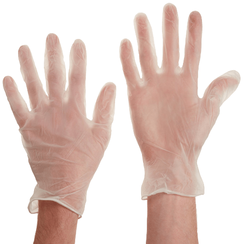 عکس دستکش وینیل(یک جفت)