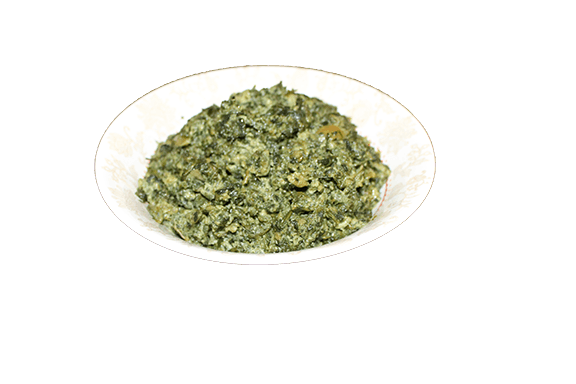 املت اسفناج با دورچین