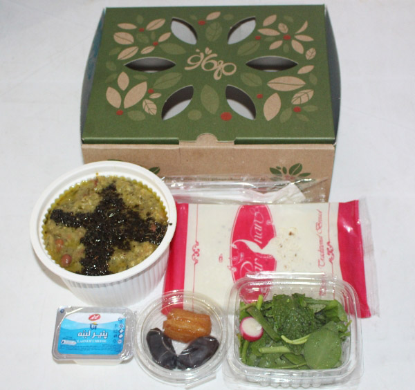پک افطاری ساده