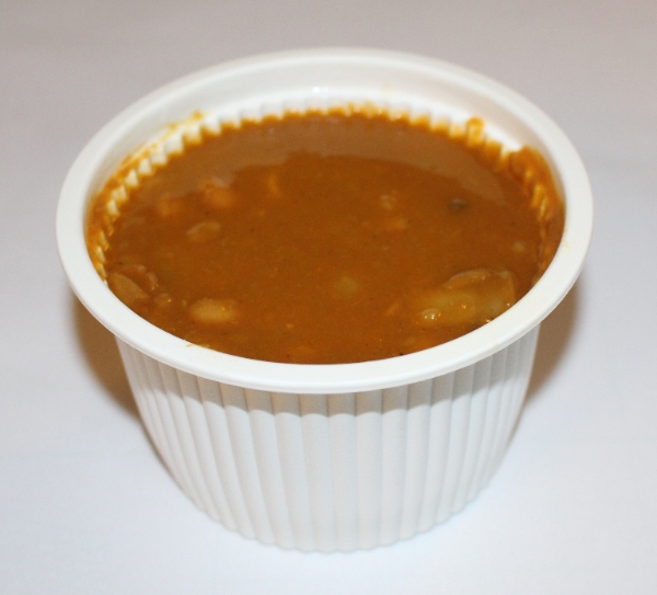 خوراک لوبیا با قارچ